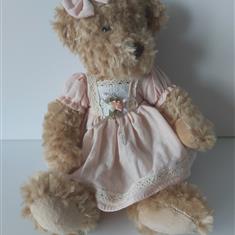 Bear in the Dress Pale Pink