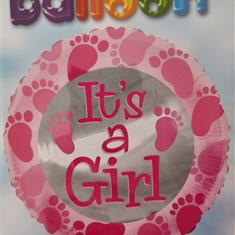 Baby Girl Balloons &amp; Bouquets