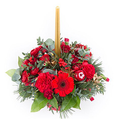 Ronaldo&#39;s Choice Gold and Red Arrangement 