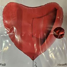 Jumbo Heart Helium Balloon 36inch 91cm