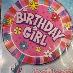 Birthday Girl Balloon