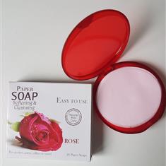 Rose Sentenced Paper Soap