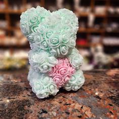 Turquoise Bear 25 cm