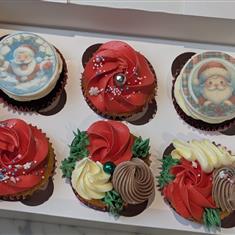 Christmas Cupcakes 