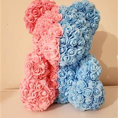 Bear Blue and Pink