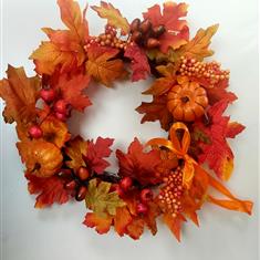 Handmade Autumn Wreath 40cm 16 inches 