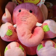 Elephant with Rattle 26 cm