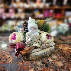 Christmas White Arrangement 