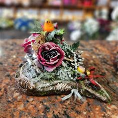 Christmas Heart with Robin