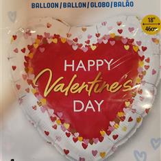 Happy Valentine&#39;s Balloon heart