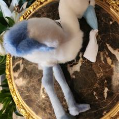 New Baby Stork BLUE 26 cm