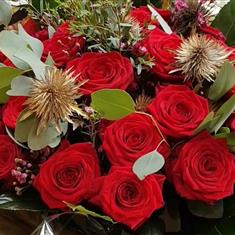 Valentine&#39;s 2 Gift Set Roses &amp;Teddy