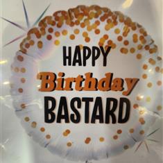 Happy birthday Bastard balloon