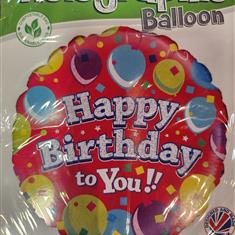 Hapoy Birthday Holographic Balloon 