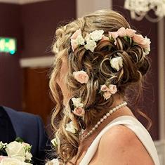 Fresh Rose Hair Decorations 