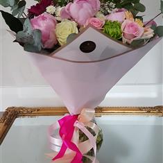 Ronaldos Choice Peony and mixed flower Bouquet 