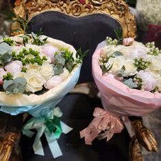 Ronaldos Choice Rose and Peony Bouquet