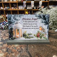 Slate Memorial Plaque Precious Angel