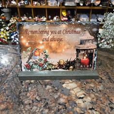 Slate Memorial Plaque 