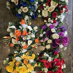 Medium Artifical Posy Choice of Colours 
